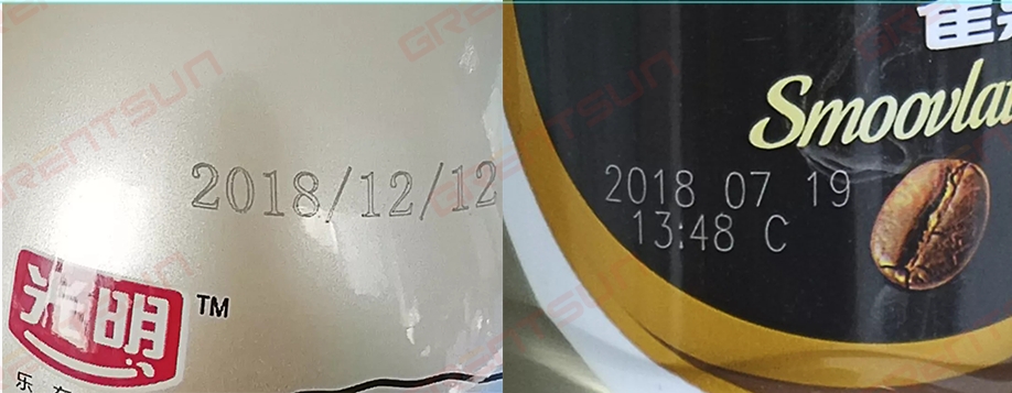 飲料行業中，收縮膜套標簽日期打碼